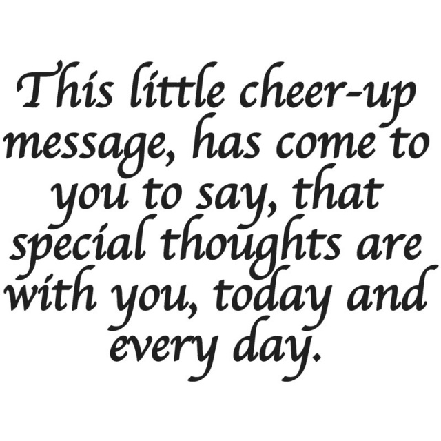 Cheer-up Message/Cling